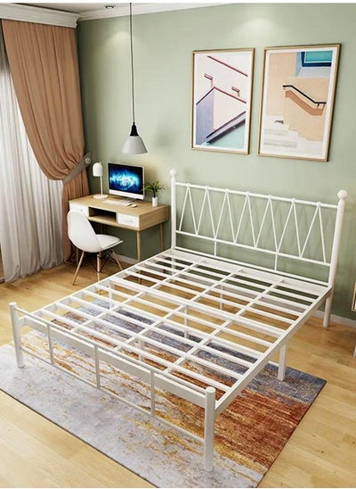 اشتري Steel Bed With Thick Steel Base 120*200*40cm, في السعودية