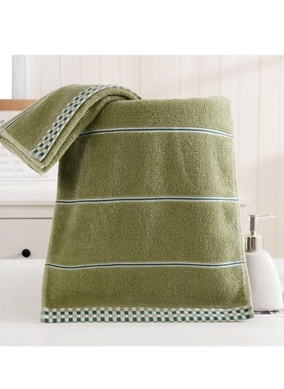 اشتري M MIAOYAN pure cotton household thickening absorbent towel green في السعودية