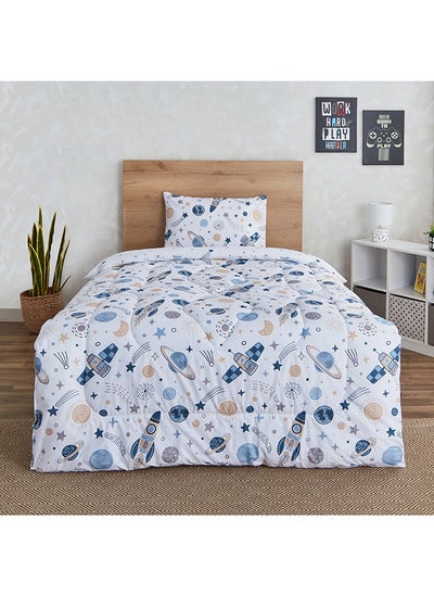 Buy Harry Kosmo 2-Piece Cotton Twin Comforter Set 220 x 160 cm in Saudi Arabia