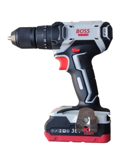 Buy Multi-Functional Rechargeable Cordless Hand Drill with hammering function and 28 attachments 36v 13mm in UAE