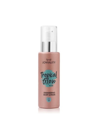 Buy Tropical Glow Shimmering Lotion SPF 15- Rosé in Egypt