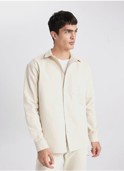 Buy Man Relax Fit Long Sleeve Shirt in UAE