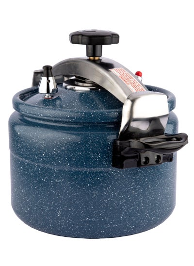 Buy Aluminium Granite Pressure Cooker 9 Litter Blue in Saudi Arabia