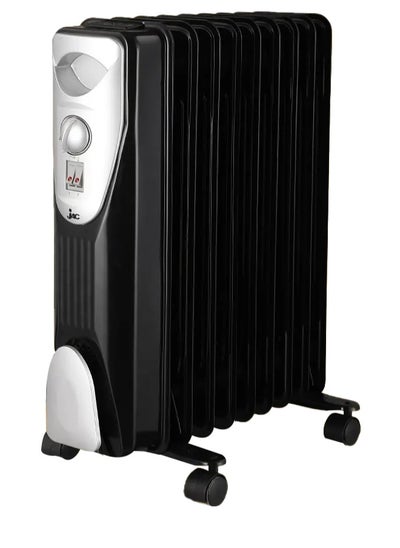 Buy Jack oil heater, 11 metal fins, black2000W in Egypt