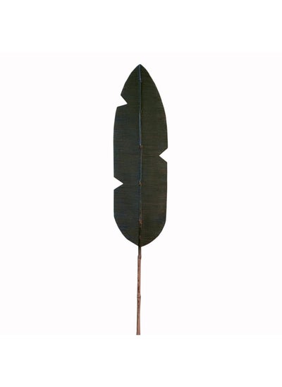 Buy Dried Sisal & Bamboo Leaf Stick 20x2x200cm- Black in UAE