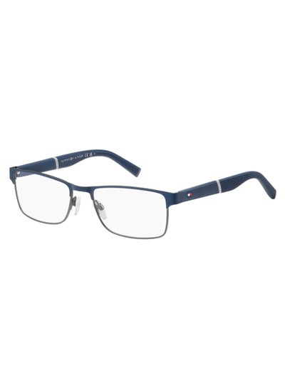 Buy Men's  Rectangular Shape  Sunglasses Th 2041  35 - Lens Size: 35.1 Mm - Mtblu Ruth in UAE