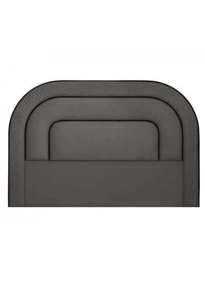 Buy H010 | Velvet headboard - Dark Grey in Saudi Arabia