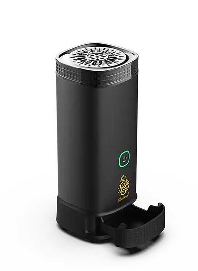 Buy Upgraded Electronic Car Incense Burner with Oud Box Storage and Lock Safety Function – X021 in UAE