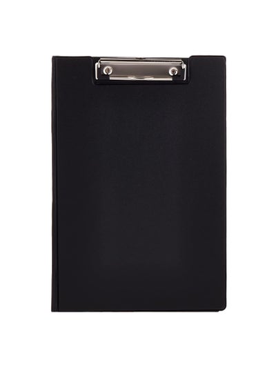 اشتري Maxi Polypropylene Double Clipboard Foolscap Black في الامارات