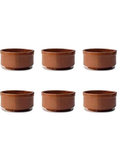 اشتري Set Of 6 Pottery Casseroles  (Large) في مصر