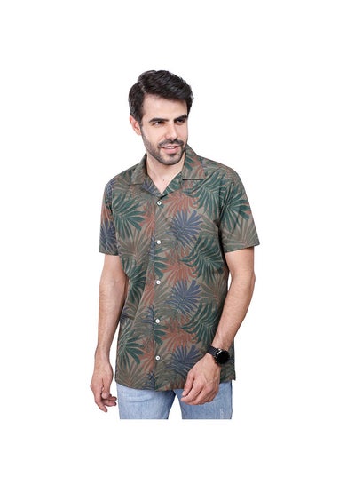 Buy Coup Printed Shirt For Men - Regular Fit - Multi color in Egypt