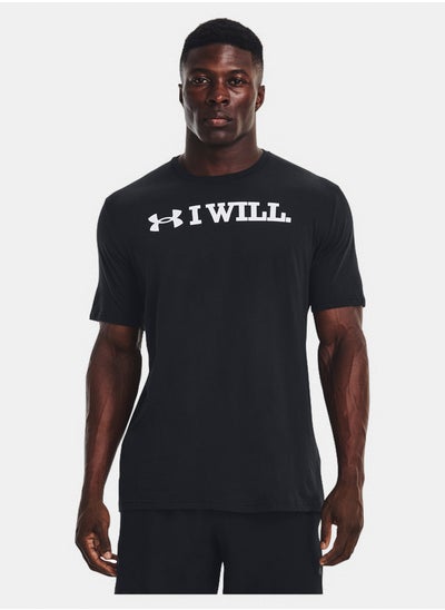 اشتري I Will Short Sleeve T-shirt في مصر