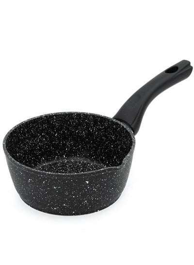 Buy Casserole Milk Pan Black Granite in Saudi Arabia