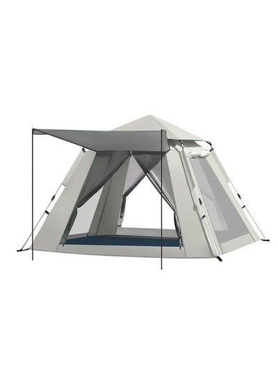 Buy Portable foldable tent for camping and trips with double door fully automatic and rainproof 2*2m in Saudi Arabia