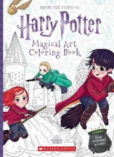 Buy HARRY POTTER MAGICAL ART COLORING BK in UAE