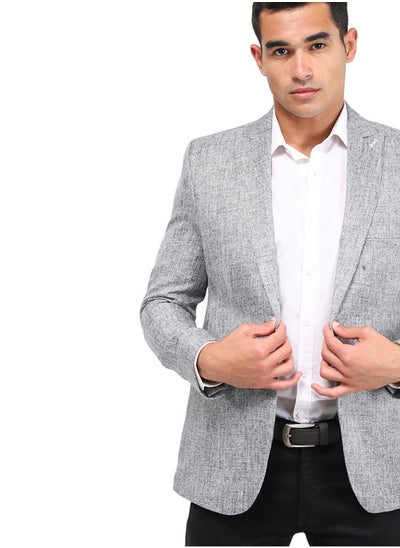 اشتري Self Patterned Regular Fit Blazer في مصر