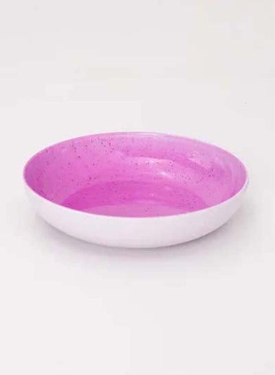 Buy Bright Designs Melamine Deep Dish Set of 6
  (D 22cm H 5cm) Stoned with purple in Egypt