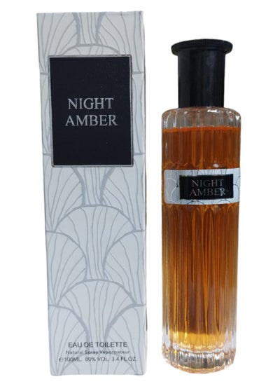 Buy Night Amber Eau de Toilette for Unisex - 100 ml in Egypt