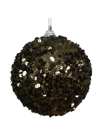 اشتري Kaemingk Bauble Foam Sequin  Bead Rosemary Green 10Cm, 1 Piece في الامارات