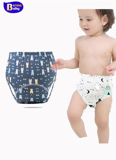 Buy 1 Pack Absorption Toddler Training Pants Cotton Training Pants 2T-3T Reusable Potty Training Underwear For Boys 2T Toddler Boy Underwear Training Underwear 2t-3t Potty Training Pants in Saudi Arabia