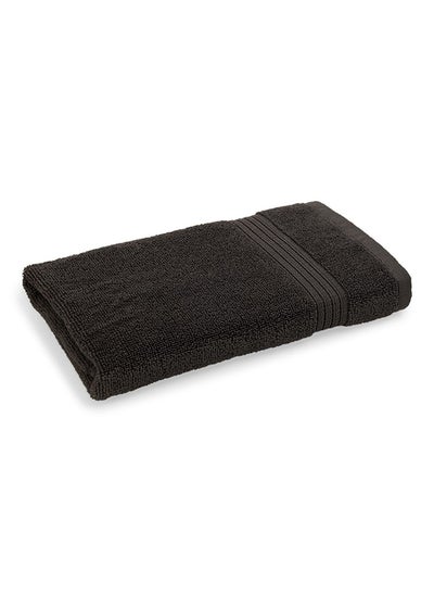 Buy Just Home Hand Towel, Charcoal - 350 GSM, 50x90 cm in UAE