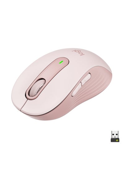 Buy Signature M650 Wireless Mouse, For Small to Medium Sized Hands, Silent Clicks, 5 Buttons, Bluetooth, Multi-Device Compatibility, 400 DPI Nominal Value, 10m Range in Saudi Arabia