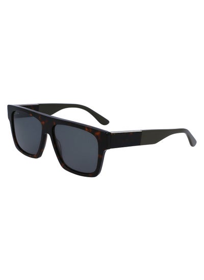 Buy Full Rim Acetate Rectangle Lacoste Suns L984S 5714 (230) Dark Havana in UAE