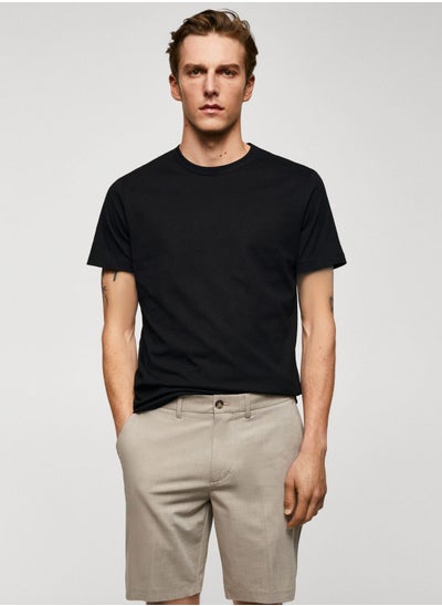 Buy Essential Crew Neck T-Shirt in UAE