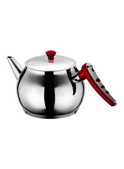 Buy Apple Stainless Steel Teapot 1.5L Red in UAE