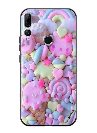 اشتري Protective Case Cover For Huawei Y9 Prime 2019 Kawai Decoden Design Multicolour في الامارات