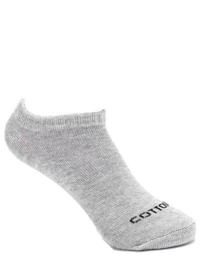 Buy Plain Liner Sock-Grey in Egypt