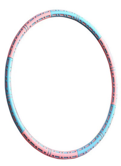 Buy Hula Hoop Detachable Weighted Fitness Exercise Hoops for Adults Workout Weight Loss in UAE