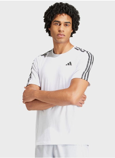 Buy 3 Stripes Own The Run T-Shirt in UAE