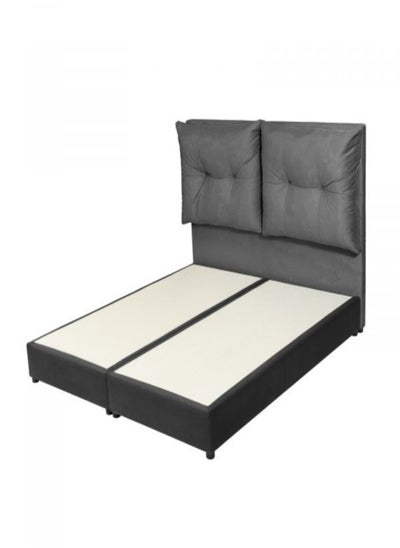 Buy Zozo | Velvet Bed Frame - Black in Saudi Arabia