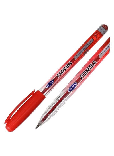 Buy BALLPOINT PEN PRIMA FORSA 0.7 MM RED - 10 pens in Egypt