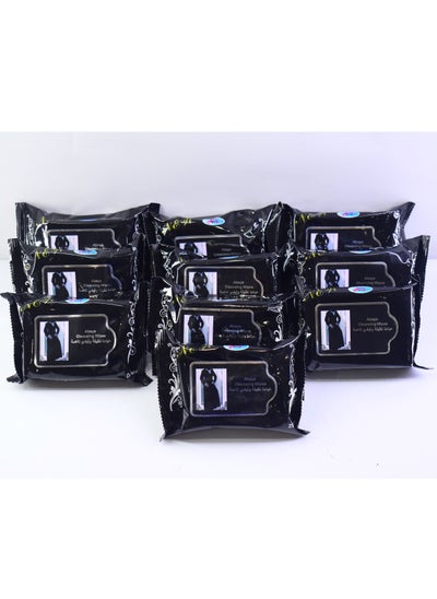 Buy Loverob 10 Pack 25-Piece Wet Wipes For Cleaning Abayas in Saudi Arabia