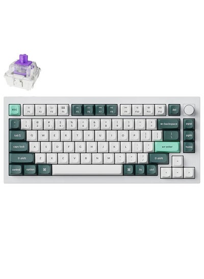 اشتري Q1 HE Swappable RGB Backlight Nebula Switch Knob Version Keyboard في الامارات