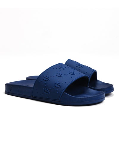 Buy Classic Upper Padding slide slipper For men - Navy in Egypt