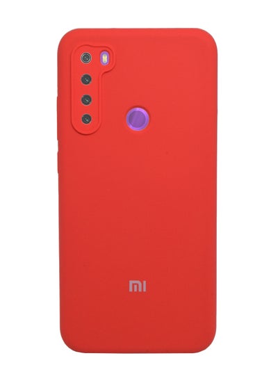 اشتري جراب Redmi Note 8 من السيليكون مع بطانة داخلية من الألياف الدقيقة متوافق مع Xiaomi Redmi Note 8 في الامارات