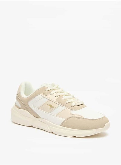 اشتري KangaROOS Men's Panelled Sports Shoes with Lace-Up Closure في الامارات