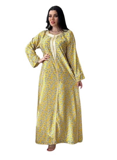 Buy Women's summer jalabiya for home and reception - comfortable and light cotton in Egypt