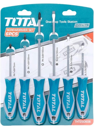 اشتري Tools 6 Pieces Screwdriver Set Tht250606 في مصر