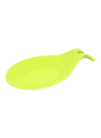 Buy Anti-Microbial Series Spoon Rest Green 12 x 23.2 x 4.4 cm AC34178 in Saudi Arabia