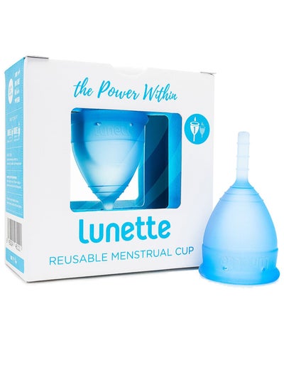 Buy Menstrual Cup Reusable Model 1 Menstrual Cup for Light Flow Blue in Saudi Arabia