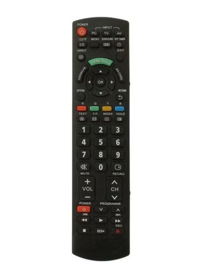 Buy Tv Remote Control For Panasonic Screen Black in UAE