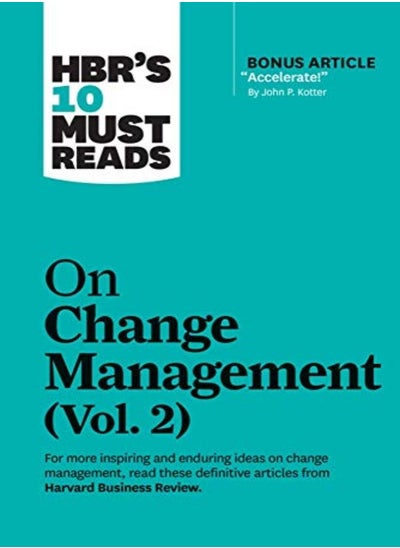 Buy HBR's 10 Must Reads on Change Management, Vol. 2 (with bonus article "Accelerate!" by John P. Kotter in UAE