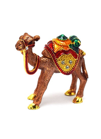 Buy immatgar pharaonic Decorative Egyptian Camel Statue ancient Egyptian souvenirs gifts handmade Home decor collectibles Sculptures  (Single 4 - burnt red - 4 CM Height) in Egypt