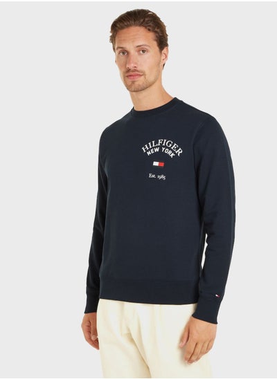 Buy Varsity Crew Neck Sweatshirt in Saudi Arabia