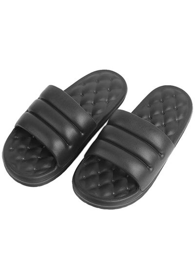 اشتري Bathroom Shower Slippers Anti-slip Lightweight Men House Super Soft Home Slippers for Indoor & Outdoor في الامارات