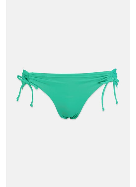 Buy Women 1 Pc Plain Bikini Bottom, Green in Saudi Arabia